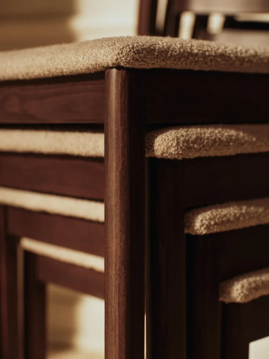 Ferm Living Boda stoel gestoffeerd - Afbeelding 6