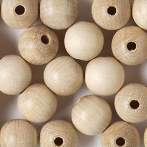 866-101 Stafil Wooden Balls Naturel 10mm 40pcs