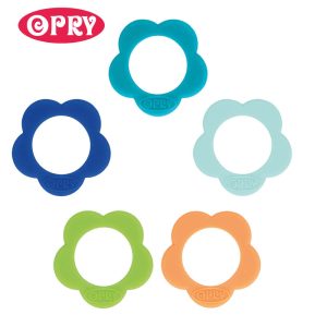 Opry Siliconen bijtring bloem 40mm – AST3