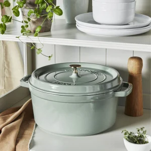 Staub La Cocotte stoofpot 24cm eucalyptus