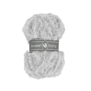 Durable Furry brei- en haakgaren 2228 Silver Grey