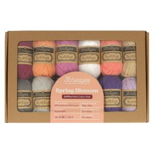 Scheepjes Softfun colour pack 12x20g Spring Blossom