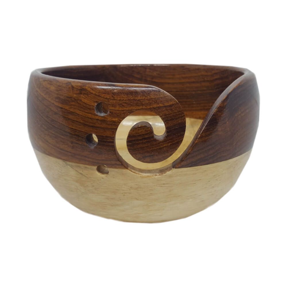Scheepjes Yarn bowl rozenhout dennenhout - Afbeelding 3