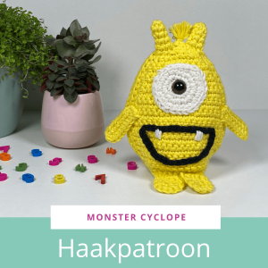 Monster Cyclope haakpatroon