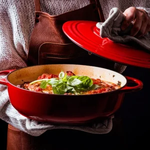 BK Bourgogne lage stoofpan 28cm - chili red